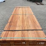 Ca. 78x Angelim Pedra Onderliggers Geschaafd, 45x68mm, lengte 250cm